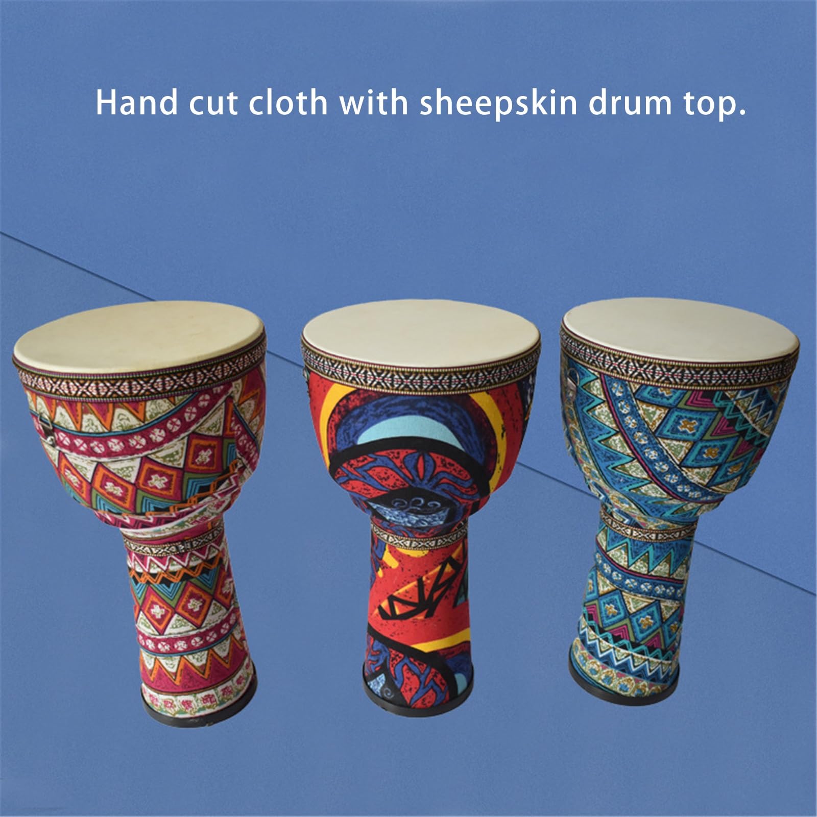 Amazon | ナショナルスタイル 8.5/10.5インチ ジャンベ 山羊革ドラム